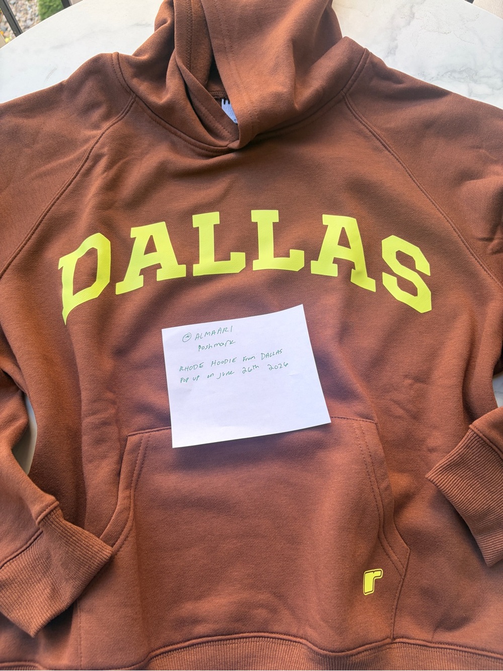 Rhode Hoodie - Dallas Pop Up - M
